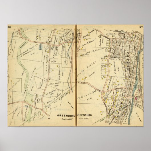 ニューヨーク，グリーンバーグ2 ポスター (正面)