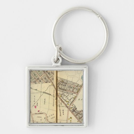 ニューヨーク，グリーンバーグ8 キーホルダー (正面)