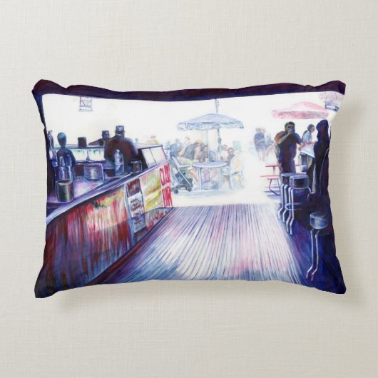 ニューヨーク,コニーアイランド,ルビー's アクセントクッション (正面)