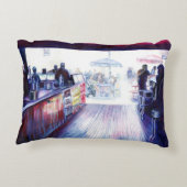 ニューヨーク,コニーアイランド,ルビー's アクセントクッション (裏面)