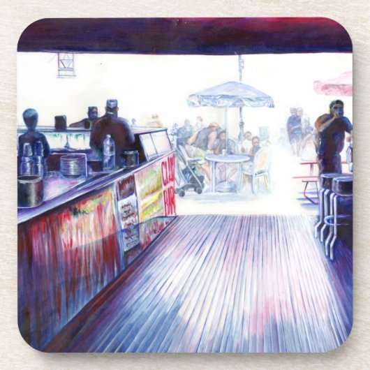 ニューヨーク，コニー島，ルビー コースター (正面)