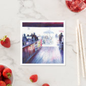 ニューヨーク,コニー島,ルビー スタンダードカクテルナプキン (インサイチュ)