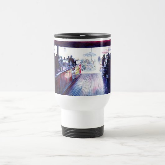 ニューヨーク，コニー島，ルビー トラベルマグ (中央)