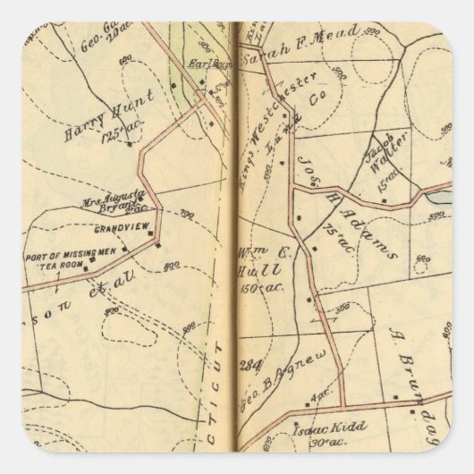 ニューヨーク，サレム スクエアシール (正面)