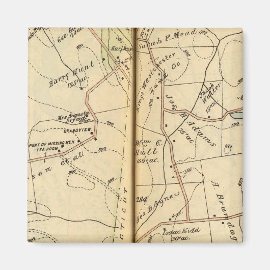 ニューヨーク，サレム マグネット (正面)