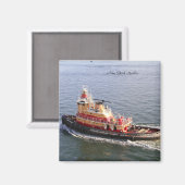 ニューヨーク,ザカリー・レイナー,タグボート マグネット (正面/裏面)