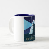 ニューヨーク – シカゴ ツートーンマグカップ (正面左)