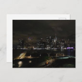 ニューヨーク・シティ・スカイライン#2はがき ポストカード (正面/裏面)