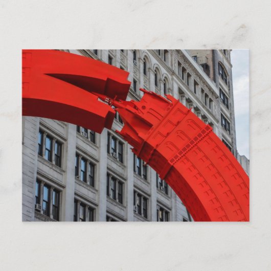 ニューヨーク・シティ・ユニオン広場の写真 ポストカード (正面)