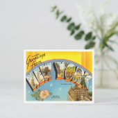 ニューヨーク・シティ・ヴィンテージ・トラベルからの挨拶 ポストカード (スタンド正面)