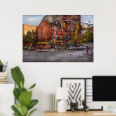 ニューヨーク – シティ – 片道の角&この道 ポスター (ホームオフィス)