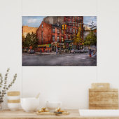 ニューヨーク – シティ – 片道の角&この道 ポスター (キッチン)