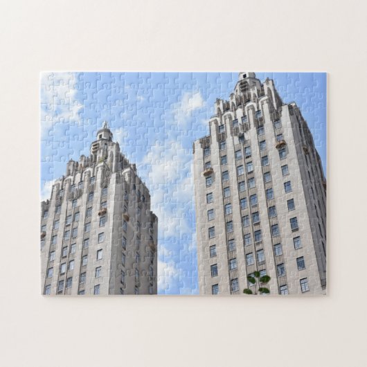 ニューヨーク・シティNYCセントラルパークウェスト ジグソーパズル (横)