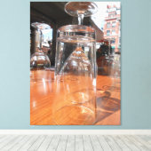 「ニューヨーク・シティNYC」パビリオン キャンバスプリント (インサイチュ (ウッドフロア))