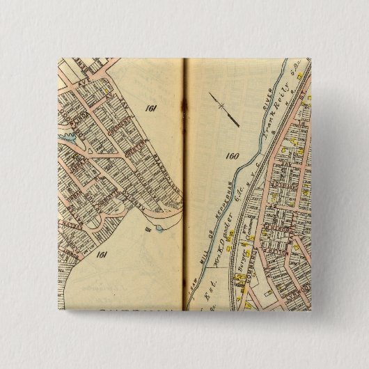 ニューヨーク·シャーマン·パーク 缶バッジ (正面)