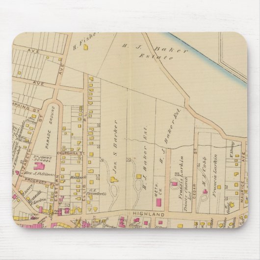 ニューヨーク·シンシン マウスパッド (正面)