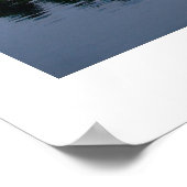 ニューヨーク，ジョージ湖 ポスター (角)