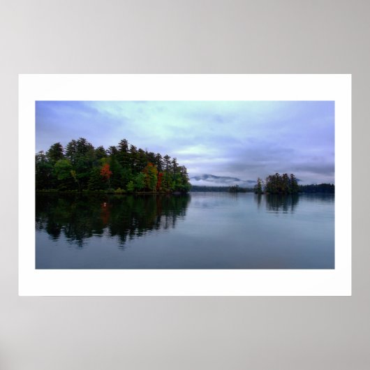 ニューヨーク，ジョージ湖 ポスター (正面)