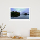 ニューヨーク，ジョージ湖 ポスター (キッチン)