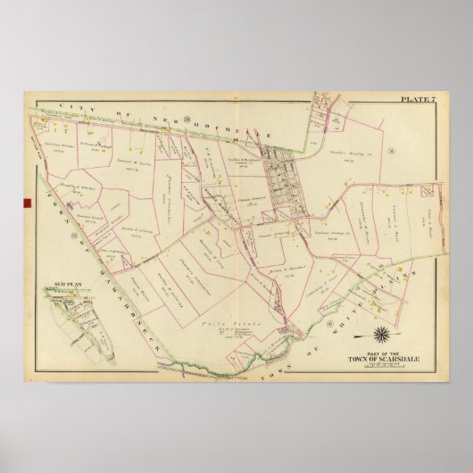 ニューヨーク,スカースデール ポスター (正面)