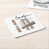 ニューヨーク スクエアペーパーコースター (アングル)