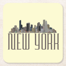 ニューヨーク スクエアペーパーコースター