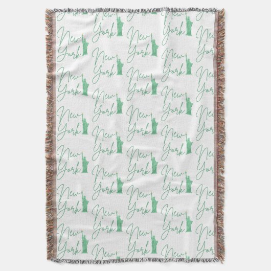 ニューヨーク スローブランケット (正面縦)