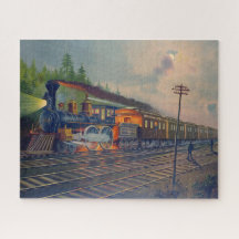 ニューヨーク・セントラル鉄道の夜景