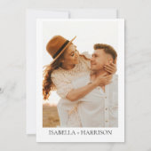 ニューヨーク セーブ・ザ・デート テンプレート (裏面)