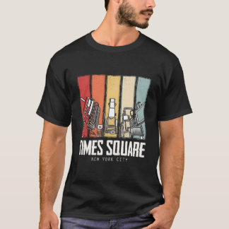 ニューヨーク タイムズスクエア ニューヨーク ハイキング 旅行 観光 Tシャツ