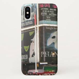 ニューヨーク タイムズスクエア 都市 景観 iPhone X ケース