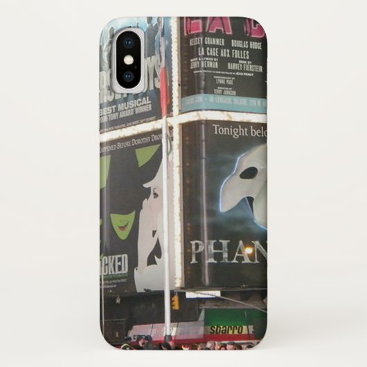 ニューヨーク タイムズスクエア 都市 景観 Case-Mate iPhoneケース (裏面)