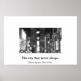 ニューヨーク・タイムズ・スクエア ポスター