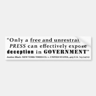 ニューヨーク・タイムズCo v米国403私達713 1971年 バンパーステッカー