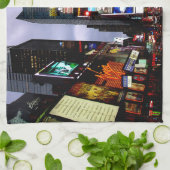 ニューヨーク·タオル·タパーソナライズされたイムズ·スクエア·ティー·タオル キッチンタオル (折り畳み)