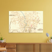 ニューヨーク，タリータウン，タリータウン キャンバスプリント (インサイチュ (リビング))