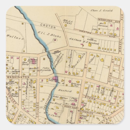 ニューヨーク,タリータウン,タリータウン スクエアシール (正面)