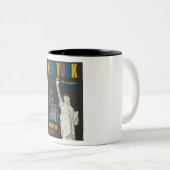 ニューヨーク ツートーンマグカップ (正面右)