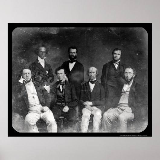 ニューヨーク・トリビューン・ダゲレオタイプ1848 ポスター (正面)