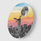 ニューヨーク・ドリーム ラージ壁時計 (傾斜)