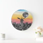 ニューヨーク・ドリーム ラージ壁時計 (ホーム)