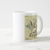 ニューヨーク·ドードル·ポスター ジャンボコーヒーマグカップ (正面右)