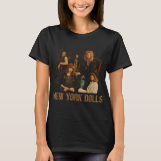 ニューヨーク・ドールズ クラシック・グラムロック・バンドの肖像 Cla Tシャツ