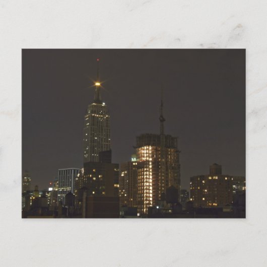ニューヨーク・ナイトライフ ポストカード (正面)