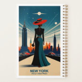 ニューヨーク：ナチュラルの疑問に思地 プランナー手帳 (裏面)