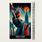 ニューヨーク：ナチュラル州美しい ノートブック (裏面)