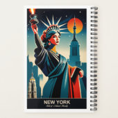 ニューヨーク：ナチュラル州美しい プランナー手帳 (裏面)