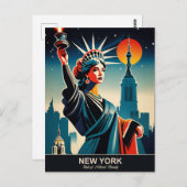 ニューヨーク:ナチュラル州美しい ポストカード (正面/裏面)