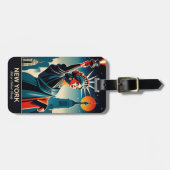 ニューヨーク：ナチュラル美しいラゲッジタグの州 ラゲッジタグ (正面横)