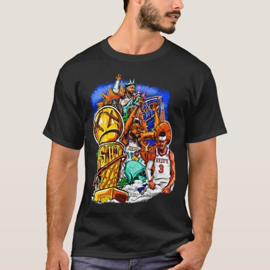 ニューヨーク・ニックス トロフィー Tシャツ (正面)